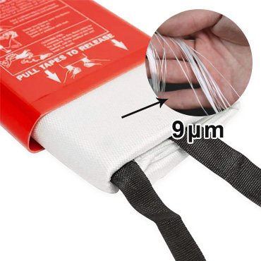 9μm fire blanket